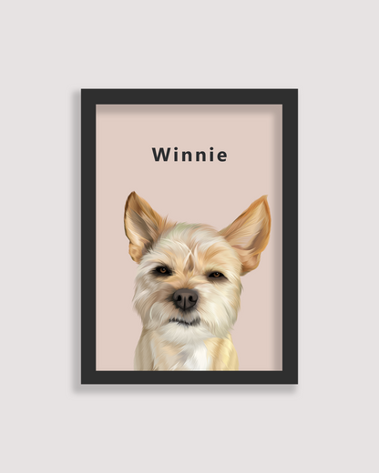 Custom One Pet Portrait