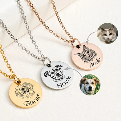 Pet Face Necklace